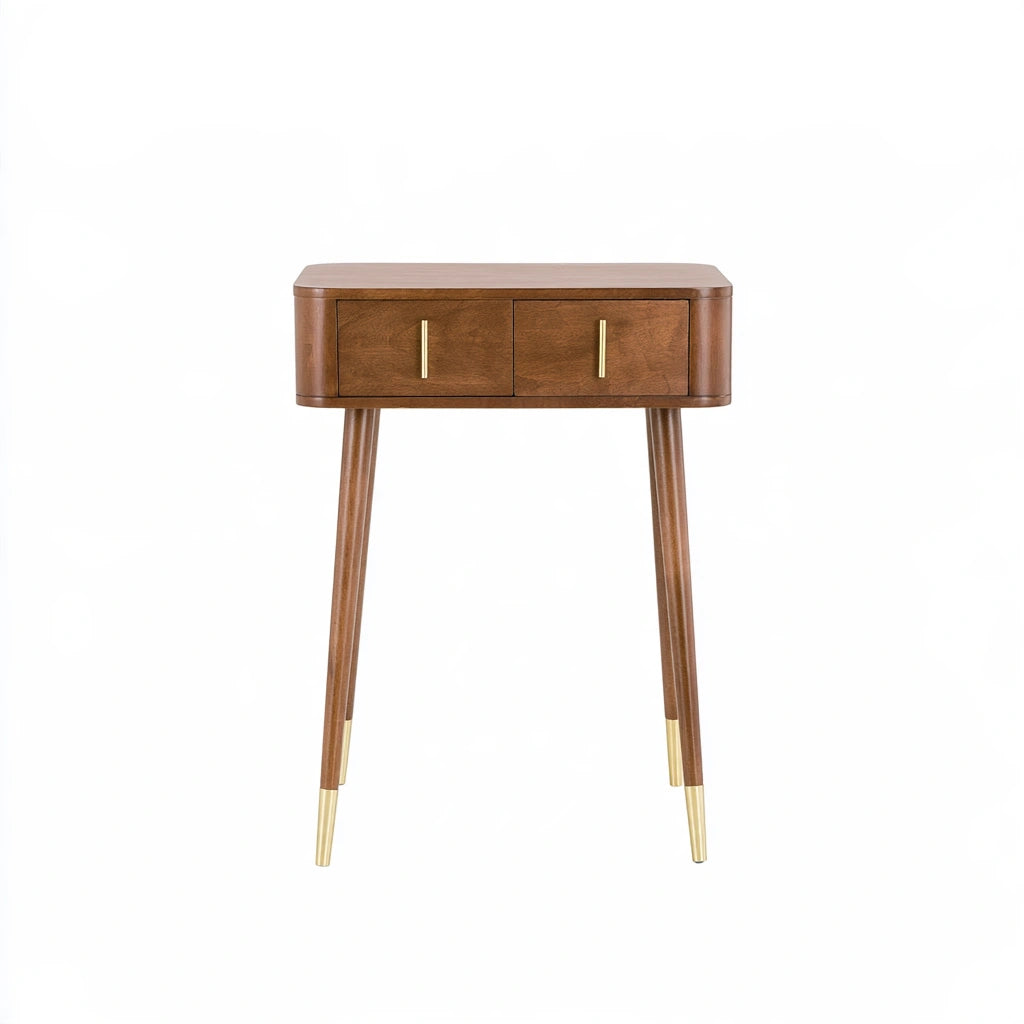 Bureau van hout, kleur bruin