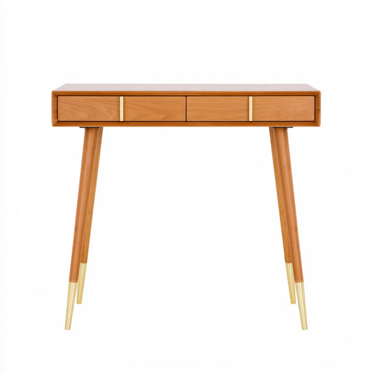 Bureau van hout, kleur bruin
